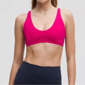 Lululemon nulu strappy scoop neck in passionate